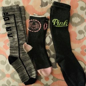 PINK Socks sz OS